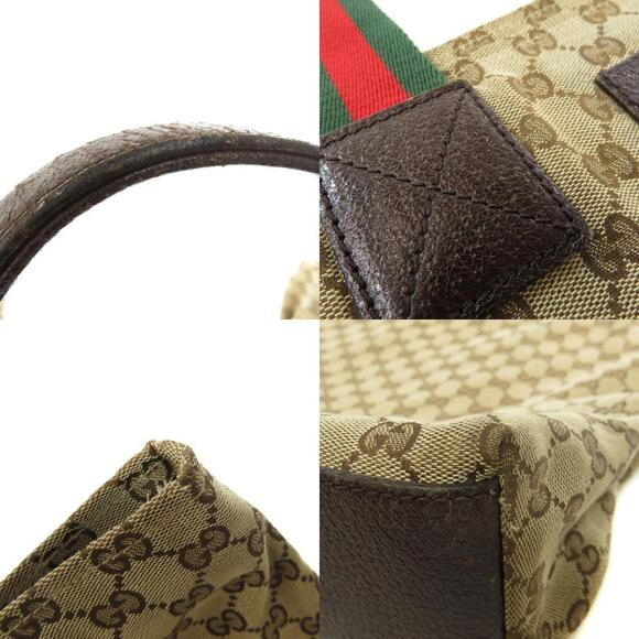 Gucci GG Pattern Canvas Tote Bag - Picture 9 of 10